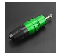 Protections De Protection Contre Les Collisions Moto CNC Curseurs Échappement Accessoires pour CBR600 F2 F3 F4 F4i Protection Contre Les collisions(Un-Vert)
