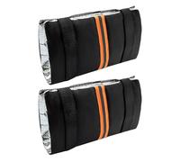 Protections de Robinet pour l'Extérieur - Protecteur Isolant Imperméable - 2 Pièces de Protections pour Robinet avec Bande Réfléchissante | Pour Système D'Irrigation Et De Jardin