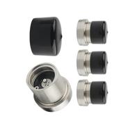 Protections de roulements de remorque en acier inoxydable de 6,2 cm - Bouchons de graisse pour moyeu de remorque