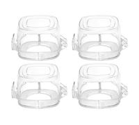 Protections de sécurité pour boutons de cuisinière Lot de quatre verrous