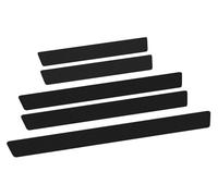Protections de seuil de porte en fibre de carbone (5 pièces) for Suzuki Vitara 2018-2023 ; autocollants anti-rayures for pare-chocs arrière