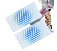 Protections de Ski | 2 Pièces Équipement de Protection Réutilisable Absorption des Chocs - Protège-Tibias en Gel pour Ski - pour Patinage Glace Snowboard Hockey Football Hommes et Femmes