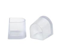 Protections de talons hauts - Bouchons de talon transparents pour marcher sur l' , couvre-talons antidérapants | 2 petits accessoires de réparation de chaussures, accessoires de fêtes portables