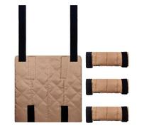 Protections D'Échelle pour Lit Superposé,4 Pièces avec Sangles Réglables | Coussinets d'Escalier destinés aux Lits de Dortoir | pour Maison Appartement Dortoir