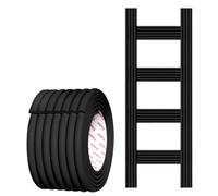 Protections D'échelle Pour Lit Superposé De 2 M, Rembourrage En Mousse Autocollant En Forme De W Pour Échelle De Lit Superposé, Protection De Bord Extra-large Pour Marches(Black,5pcs)