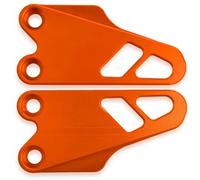 Protections d'étriers de moto Convient pour K-TM pour Duke 125 200 250 390 2017-2022, plaques de talon avant et arrière, protection, accessoires moto(F)