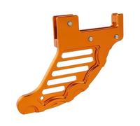 Protections d'étriers de Moto Kit de Protection Disque Frein Avant et arrière, adapté pour EXC 300 TPi Six Jours, EXC-F 500 SX-F 450 XC-F 350 XC-W(Rear Guard Orange)