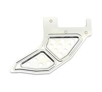 Protections d'étriers de Moto Protecteur de Disque Frein arrière, adapté pour EXC EXCF XC XCF SX SXF Six Jours TPI 2004 - 2024, pour Husqvarna TC FC Te FE(Silver)
