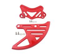 Protections d'étriers de moto Protecteur d'étrier de frein arrière, adapté pour Honda CR 125 CRF 250 450 250R 450R 250X 450X 250RX 450RX KAYO T4 T6 BSE(Red b)