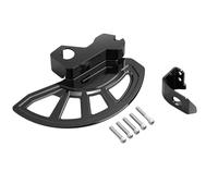 Protections d'étriers de moto Protection de disque frein avant et arrière couvercle inférieur fourche, adapté pour Suzuki DRZ400SM DR-Z 400SM DRZ 400 SM 2005 - 2024(Black Front)