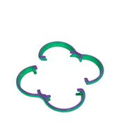 Protections d'hélices imprimées en 3D for Drones DJI Neo(Protective Cover 6)