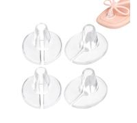 Protections d'orteils pour chaussures - Lot de 2 paires de protections d'oreillers - Confort pour tongs sandales, baskets, accessoires résistants pour la marche, le sport, la plage, les pertes