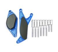 Protections du Cadre Bloc Anti-Collision Moteur Protection Contre Les Chutes De Moto pour Suzuki GSX-R1000 GSX-S1000 GSX-S1000F GSR400 GSR600(Bleu)