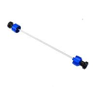 Protections du Cadre Protection D'axe De Roue Arrière avec Patin Béquille pour MT07 2014-2026 - Latérale Anti-Chute(Bleu)