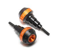 Protections du Cadre Protections De Carénage Et Cadre CNC Moto pour Benelli Leoncino 500 - Kit Protection Anti-Chute sans Découpe(Orange)