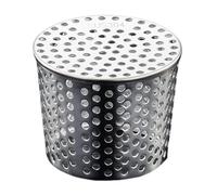 Protections en Acier Inoxydable pour Gouttières Protection Gouttière Acier INOX 304 Diamètre 100mm Hauteur 90mm Conique Anti-Décollement Bloque Feuilles Débris Rongeurs Écoulement Optimal Eau Pluie