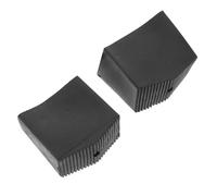 Protections en Caoutchouc pour Pieds D’échelle Pliable 2 Pièces | Échelles Télescopiques ’ingénierie, Usage Domestique, Noir, Réduit Vibrations, Protège le Sol