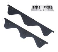Protections Fentes Cuisinière - Cache Fente INOX Rétractable - Kit Protège-Fente Réglable pour Espaces Entre Cuisinière Et Mur