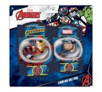 Protections Genoux Et Coudes Avengers Bleu TU