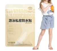 Protections Hygiéniques Menstruelles pour la Natation, Patchs Privés Imperméables Transparents, 4 Pièces Doublures Adhésives Hygiéniques Portables Pour Baignade Spa Et Sports Aquatiques