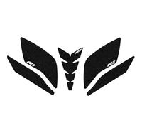 Protections Latérales Réservoir Moto Autocollants Coussinets Traction Antidérapants Pour Y&amaha YZF R1 R1M YZFR1 2015-2021 Anti-rayures(Black7)