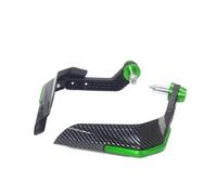 Protections Levier Embrayage Frein Moto pour Kawasaki Z800 Z900 Z900RS Z1000 Z1000R Z1000SX Moto Garde-Main Bouclier Coupe-Vent Équipement De Protection(Vert)
