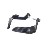 Protections Levier Embrayage Frein Moto pour Kawasaki Z800 Z900 Z900RS Z1000 Z1000R Z1000SX Moto Garde-Main Bouclier Coupe-Vent Équipement De Protection(Le Noir)