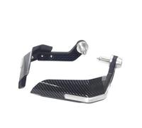 Protections Levier Embrayage Frein Moto pour Kawasaki Z900 Z 900 2017-2021 Bouclier De Protection des Mains De Moto Équipement De Protection Coupe-Vent(Argent)