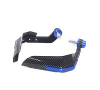 Protections Levier Embrayage Frein Moto pour Kawasaki Z900 Z 900 2017-2021 Bouclier De Protection des Mains De Moto Équipement De Protection Coupe-Vent(Bleu)