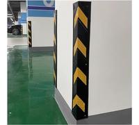 Protections murales de sécurité, For garages, colonne en caoutchouc, bande réfléchissante de protection d'angle L, épaisseur 1 cm(10pcs-100cm)