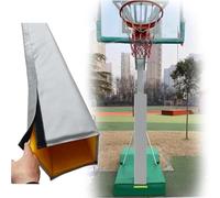 Protections murales Square Gym - Coussins de sécurité extérieurs pour colonnes et poteaux, protections antichoc pour paniers de basket, protection durable pour auvents, lampadaires et poteau