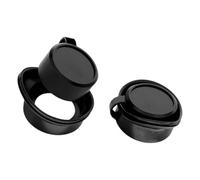 Protections oculaires en silicone pour microscopes : ajustement confortable, réduit la fatigue oculaire, utilisation facile en laboratoire