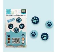 Protections pour joysticks Joy-Con en silicone souple avec motif griffes de chat, antidérapantes et durables.