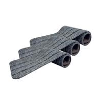 Protections pour Marches de Remorque | 3 Pièces Tapis Extérieur pour Marches De Camping-Car | Accessoires de Tapis Imperméables Réglables pour Mobilier Extérieur et Voyage Camping Hiver