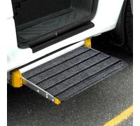 Protections pour Marches de Remorque - Tapis Extérieur pour Escalier de Camping-Car 3 Pièces,Accessoire Antidérapant et Résistant aux Intempéries pour Remorques Meubles D'Hiver Voyage Intérieur Extéri