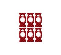 Protections Pour Mini Pour Cooper One Pour R50 Pour R53 2001-2006 Autocollant De Panneau Commutateur Porte Phare Commande Centrale Moulures(Rouge)