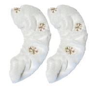 Protections pour Patins à Glace - Protection de Lames Absorbant l'humidité | Housses en Flanelle Douce de 30 cm, Accessoires de Hockey, équipement de sécurité pour Patins artistiques