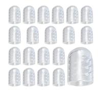 Protections pour petits orteils, manchons en silicone - Couvre-orteils respirants Embouts en silicone - Petits embouts élastiques, 20 pièces, protection souple pour les cors, les ampoules et les ongle