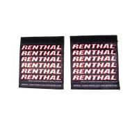 RENTHAL Protège-poignées Clean Grips noir/rouge