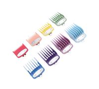 Protections pour tondeuse à cheveux, accessoire professionnel, Guide de coupe de cheveux, ensemble de peignes pour tondeuse Wahl, barbier, 8 pièces
