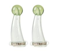 Protections réglables en silicone pour corne de vache - Équipement anti-collision - Installation sans stress et résistant aux intempéries - Pour bétail - Coins arrondis - Avec protection