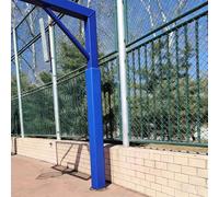 Protections rembourrées pour poteaux de basket-ball : coussinets de protection en mousse enveloppants, protection intégrale carrée pour poteau de panier de basket-ball, rembourrage de protec