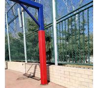 Protections rembourrées pour poteaux de basket-ball : coussinets de protection en mousse enveloppants, protection intégrale carrée pour poteau de panier de basket-ball, rembourrage de protec