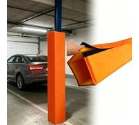 Protections rembourrées pour poteaux de basket-ball : coussinets de sécurité en mousse enveloppants, rembourrage carré haut, protection intégrale en mousse, housse de protection résistante a