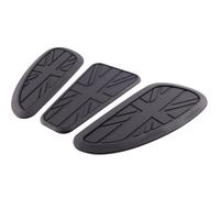 Protections rétro Style Gaine Moto Réservoirs D'huile Autocollant Genouillère Pad Grip Décalcomanie Protecteurs d'huile Moto Autocollants antidérapants