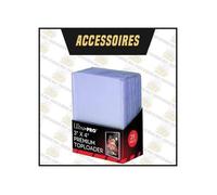 Ultra Pro Protège-cartes Toploader Premium Super Clair 3" x 4" - 25 unités