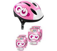 Protections roller - SKIDS CONTROL - Casque / Coudieres / Genouilleres - Rose