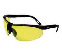 protectionworld 2012008 Lunettes de Protection avec Protection UV Noir, Rouge DIN en 166-1
