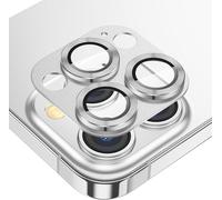 Protective Camera Lens For Iphone 15 Pro /Iphone 15 Pro, 9h Protective Film Lens [Scratch Glass] [Ultra Hd] Metal Ring Camera Protector