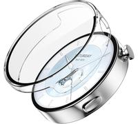 Protective Case For Xiaomi Watch S4 With Screen Protector,Ultra-Thin And Scratch Resistant Compatible With Xiaomi Watch S4 41mm-Transparent